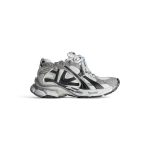 Men’s Runner Sneaker in Grey/white/black